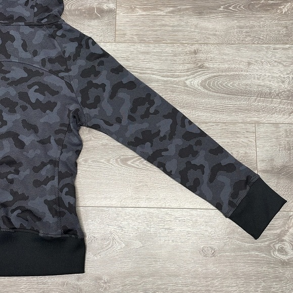 NWOT ZYIA Active Charcoal Camo Pivot Hoodie Full Zip Hooded Sweatshirt Jacket S - Picture 16 of 16